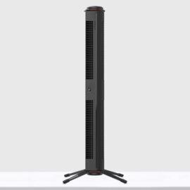 AXIS 32 Airbar Tower Fan on white pedestal